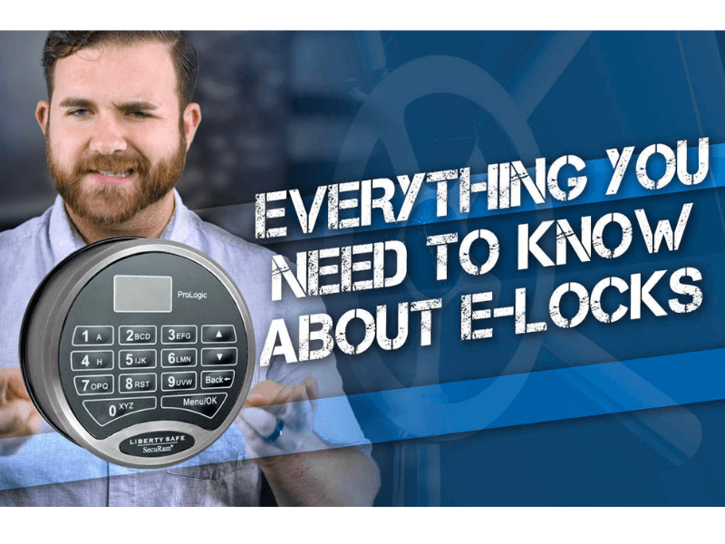 man talking about locks for safess