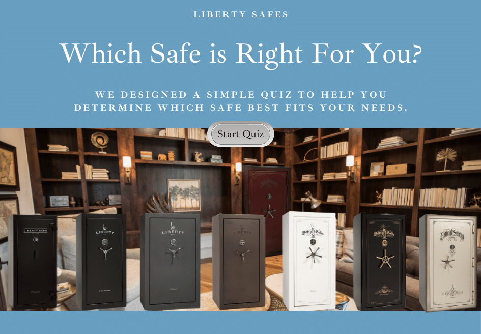 safes images overlaying a den or home office room